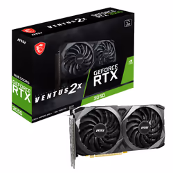 Carte Graphique MSI GeForce RTX 3050 VENTUS 2X / 8G GDDR6
