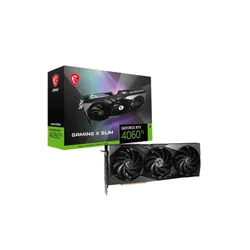 Carte graphique MSI GeForce RTX 4060 Ti GAMING X SLIM 16 Go GDDR6