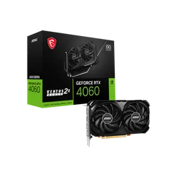 Carte Graphique MSI GeForce RTX 4060 VENTUS 2X Noir 8 Go OC Édition Gaming