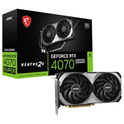 Carte Graphique MSI GeForce RTX 4070 Super Ventus 2X 12G OC