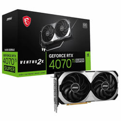 Carte Graphique MSI GeForce RTX 4070 Ti Super Ventus 2X 16G OC