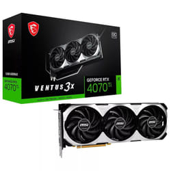 Carte graphique MSI GeForce RTX 4070 Ti Ventus 3X 12Go GDDR6