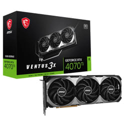 Carte Graphique MSI GeForce RTX 4070 TI VENTUS 3X E1 12G OC