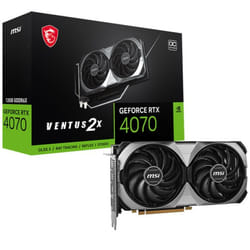 Carte Graphique MSI GeForce RTX 4070 VENTUS 2X E 12Go OC