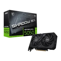 Carte graphique MSI GeForce RTX 5050 SHADOW 2X OC / 8 Go GDDR6