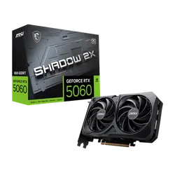 Carte graphique MSI GeForce RTX 5060 SHADOW 2X OC BULK / 8 Go GDDR7