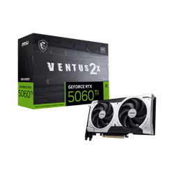 Carte graphique MSI GeForce RTX 5060 Ti VENTUS 2X OC PLUS / 8 Go GDDR7