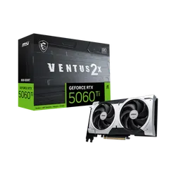Carte graphique MSI GeForce RTX 5060 Ti VENTUS 2X OC PLUS / 8 Go GDDR7