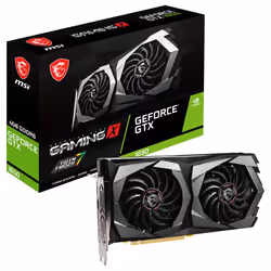 Carte Graphique MSI NVIDIA GeForce GTX1650 GAMING X PLUS, Fréquence boostée: 1710MHz, Vitesse de la mémoire: 12Gbit/s, mémoir ...