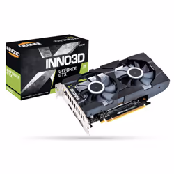 Carte graphique INNO3D GeForce GTX 1650 TWIN X2 OC - 4 Go de mémoire GDDR6 - Interface PCI-E 3.0 x 16 - Fréquence du chipset  ...