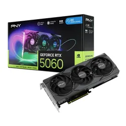 Carte Graphique PNY GeForce RTX 5060 8Go Triple Fan ARGB OC