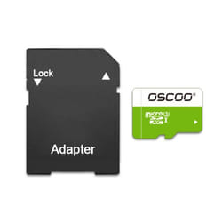 Carte Mémoire OSCOO 8Go Classe 10 Avec Adaptateur