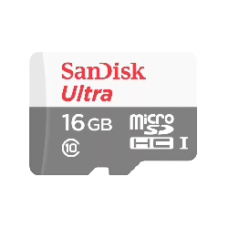 Carte mémoire SanDisk Ultra Android microSDHC 16 Go