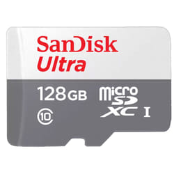 Carte Mémoire Sandisk Ultra 128Go MicroSDHC/MicroSDXC