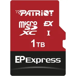 Carte mémoire SDXC Express V30 UHS-I U3 4K UHD Patriot EP / 1 To