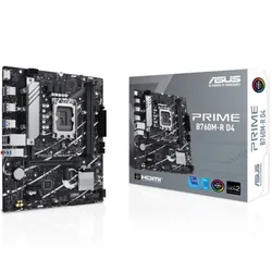 Carte Mère ASUS PRIME B760M-R D4 (PRIME-B760M-R)