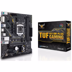 carte mère ASUS TUF H310M : ATX - Socket Intel 1151 pour processeur Intel Core de 8ème génération (Coffee Lake) - Type de mém ...