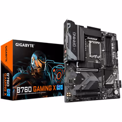 Carte Mère Gigabyte B760 Gaming X AX - Socket LGA1700 - Capacité mémoire de RAM: 128 Go - Type de mémoire: DDR4 - Format de m ...
