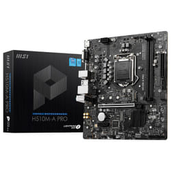 Carte Mère Msi H510M-A Pro Lga 1200