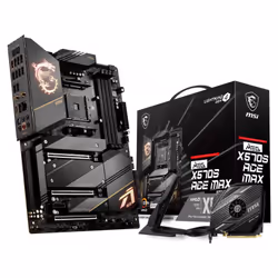 Carte mère MSI MEG X570S ACE MAX - Format ATX - Socket AMD AM4 pour processeur AMD Ryzen 2000/3000/4000/5000 - 4 Slots mémoir ...