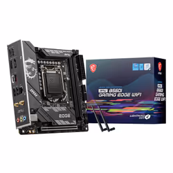 Carte mère MSI MPG B560I GAMING EDGE WIFI - Support des processeurs Intel Core de 10ème génération et 11ème génération sur so ...