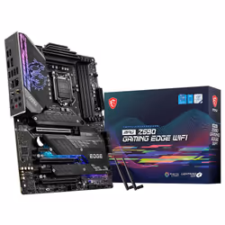 Carte mère MSI Z590 GAMING EDGE WIFI - Support des processeurs Intel Core de 10ème génération et 11ème génération sur socket  ...