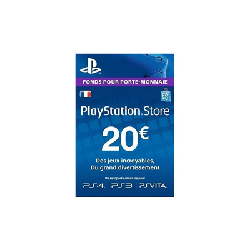 Carte PlayStation Store PS4 - 20 Euro