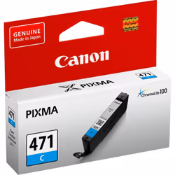 Cartouche Canon CLI-471 C Cyan - Pour Canon Pixma