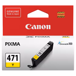 Cartouche Canon CLI-471 J Jaune - Pour Canon Pixma