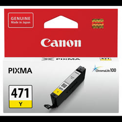 Cartouche Canon CLI-471 J Jaune