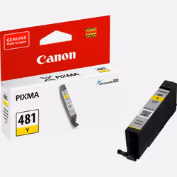 Cartouche Canon CLI-481XL Jaune- Pour Canon Pixma