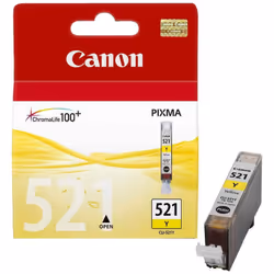 Cartouche Canon CLI-521 Jaune- Pour Canon Pixma