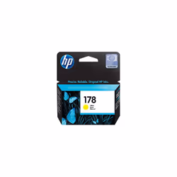 Cartouche d'encre authentique HP 178 - Impression jet d'encre thermique HP - Couleur Jaune - Nombre total de pages (couleur): ...