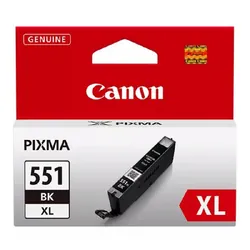 Cartouche d'encre originale Canon à haute capacité CLI-551XLBK Noir