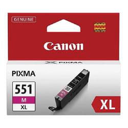 Cartouche d'encre originale Canon à haute capacité CLI-551XLM - Magenta