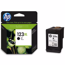 Cartouche HP Originale 123XL grande capacité Noir - Capacité jusqu'à 480 pages - Compatible avec Imprimante: HP DeskJet 3639 ...
