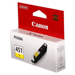 Cartouche Jet d'encre CANON CLI-451 - Jaune (CLI-451Y)
