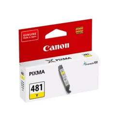 Cartouche Jet d'encre CANON CLI481 - Jaune (CLI-481-Y)