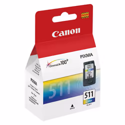 Cartouche Jet d’encre Original Canon CL-511 – Couleur