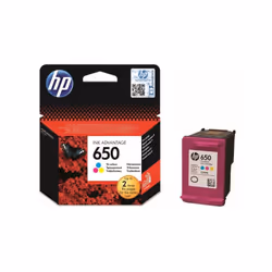 Cartouche Jet d'encre Original HP 650 - Technologie d'impression: Jet d'encre - Goutte d'encre: 2