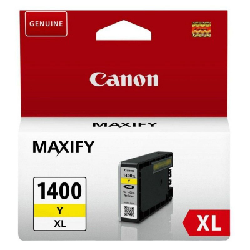 Cartouche d'Encre Jaune Origine Canon MAXIFY PGI-1400XL