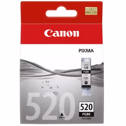 Cartouche Originale Canon PGI-520 - Couleur Noir - 19ml - Compatible avec Canon Prixma IP3600 / IP4600 / IP4600x / IP4700 / M ...