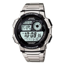 Casio AE-1000WD-1AVDF montre Montre bracelet Quartz Noir, Acier inoxydable