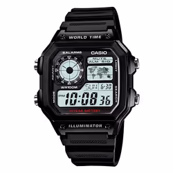 Casio AE-1200WH-1AVDF, Imperméable, Électronique