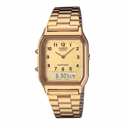 Casio AQ-230GA-9BMQ, Résine, Acier inoxydable, Résine, SR920W, 3 année(s), 38,8 mm