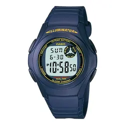 Casio F-200W-2BDF montre Montre bracelet Électronique Bleu