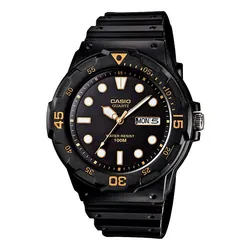 Casio MRW-200H-1EVDF montre Montre bracelet Quartz Noir