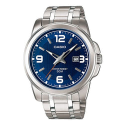 Casio MTP-1314D-2AVDF montre Montre bracelet Mâle Quartz Acier inoxydable