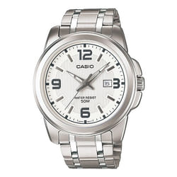 Casio MTP-1314D-7AVDF montre Montre bracelet Mâle Quartz Acier inoxydable