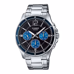 Casio MTP-1374D-2AVDF, Imperméable, Quartz
